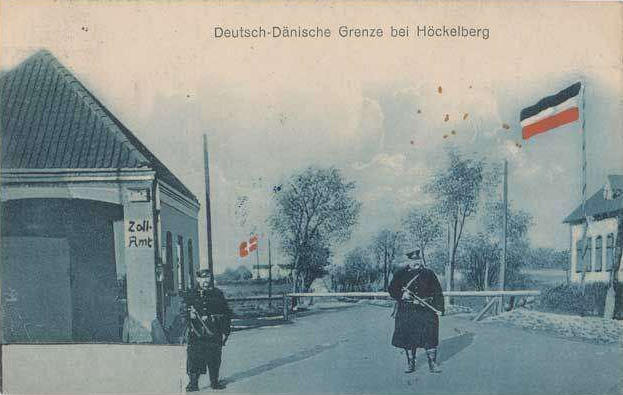 Danish German border before 1920