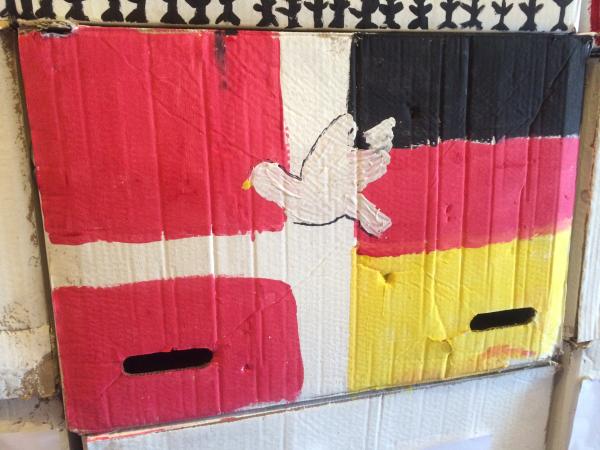 Flag tysk dansk